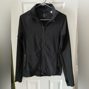 Adidas black climacool zip jacket